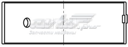 037HL21040000 Mahle Original Підшипник ковзання клонували