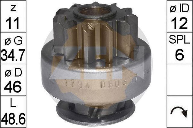 Привід стартера ZEN ZN1794