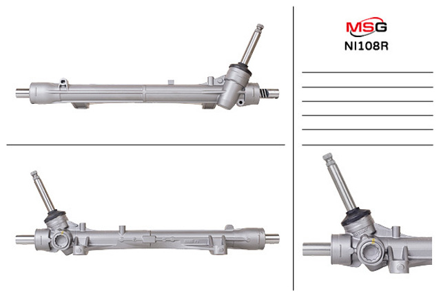 Управління рульове в зборі MSG Rebuilding NI108R ціна, від 169.37 USD