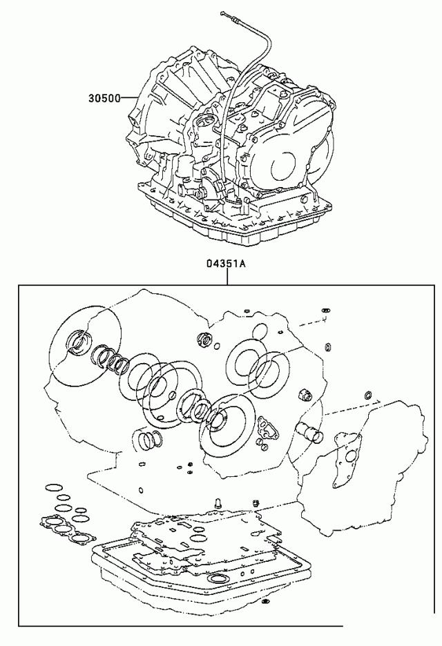  АКПП Toyota Corolla 