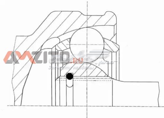Граната колісна GKN-Spidan 304384 ціна, від 35.54 USD