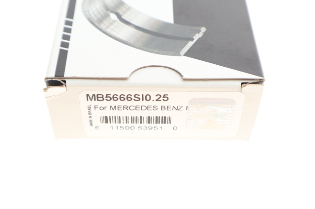 Вкладиші колінвала, корінні, комплект, 1-й ремонт (+0,25) MB5666SI025 King