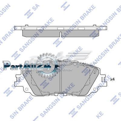Передні тормозні колодки SP4275 Sangsin