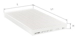 Фільтр повітряний обігрівача Alpha Filter AF5137 ціна, від 3.51 USD