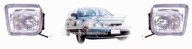 Протитуманки, ліваі, права на Honda Civic VI EJ9, EK3/4