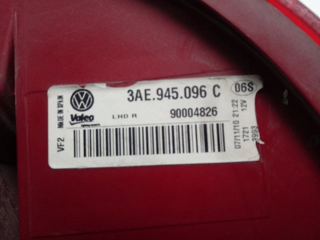 3AE945096C VAG Задній правий зовнішній ліхтар