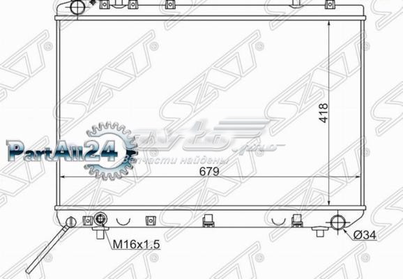 Радіатор основний SAT SY0003 ціна, від 121.84 USD