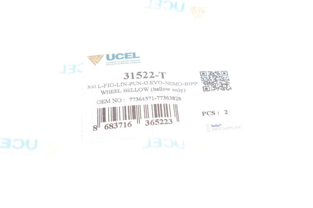 Пильник рейки Uc-el 31522T