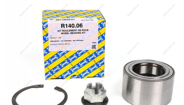 Комплект підшипник маточини передньої NTN R14006 ціна, від 28.71 USD
