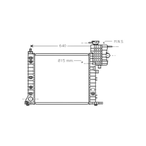 Радіатор R12287 Sato Tech