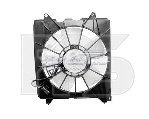 Дифузор радіатора кондиціонера, в зборі з крильчаткою і мотором FPS FP30W314