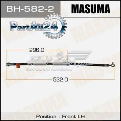 Купити BH5822 Masuma Шланг гальмівний передній, лівий