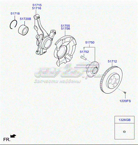  51716H5050 Hyundai/Kia