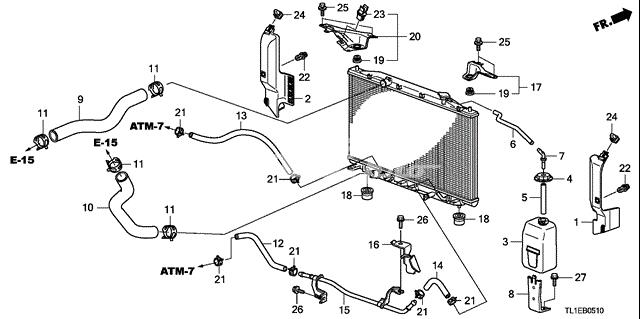  74171TL1G00 Honda