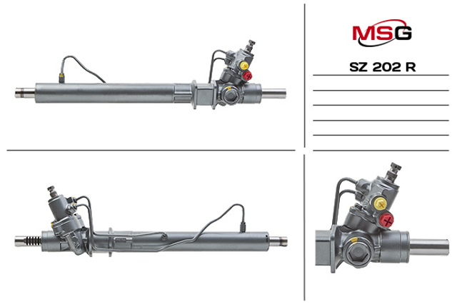 SZ202R MSG Rebuilding Рейковий рульовий механізм