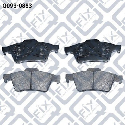 Купити Q0930883 Q-fix Задні колодки