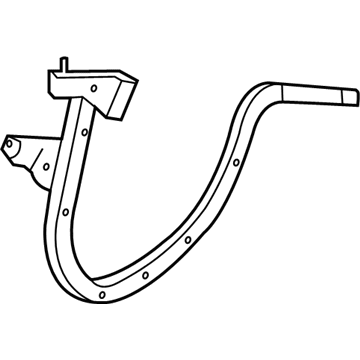 Купити 55113712AF Chrysler Шарнір кришки багажника