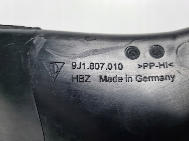 Повітропровід гальмівного диска, лівий Porsche 9J1807009 ціна, від 42.30 USD