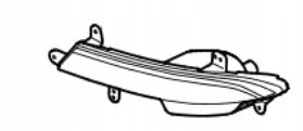 Фара протитуманна задня, права 92406B8300 Hyundai/Kia