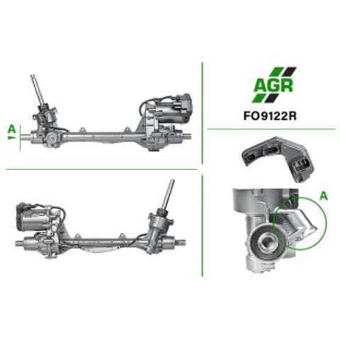 Управління рульове в зборі AGR FO9122R ціна, від 659.80 USD