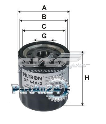 Фільтр масляний OP6442 Filtron