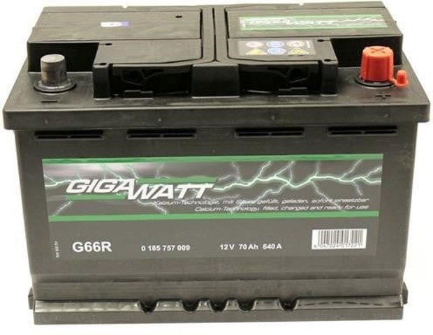 Акумуляторна батарея, АКБ 0185757009 Gigawatt