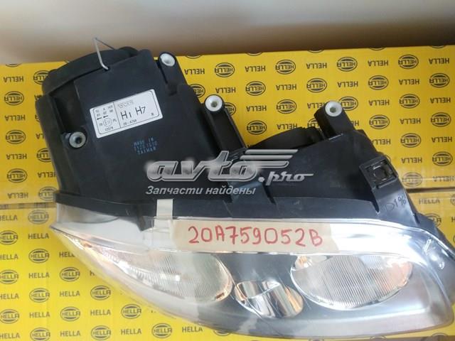 Фара передня права TYC 20A759052B