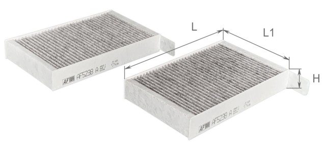 Купити AF5238A Alpha Filter Фільтр салону вугільний