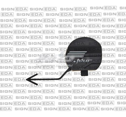 PFD99024CA Signeda Заглушка бампера буксирувального гака, передня