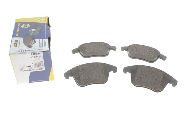 Гальмівні колодки Icer 182231203 ціна, від 35.19 USD