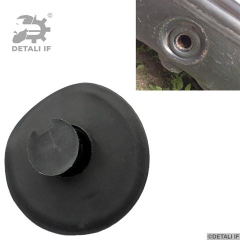 Заглушка отвору під домкрат / заглушка поріга Detali IF DF17125 ціна, від 2.36 USD