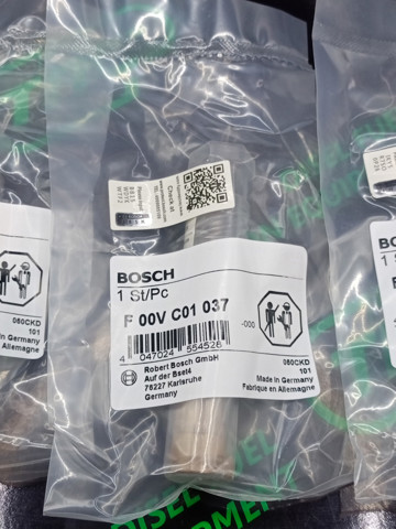 Клапан форсунки BOSCH F00VC01037