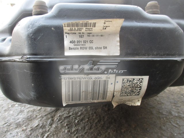Купити 4G0201021 VAG Бак паливний додатковий