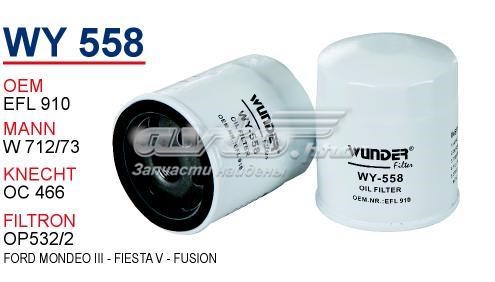 Масляний фільтр WY558 Wunder