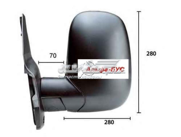 Ліве бічне дзеркало 4max 5402049291918P ціна, від 48.38 USD