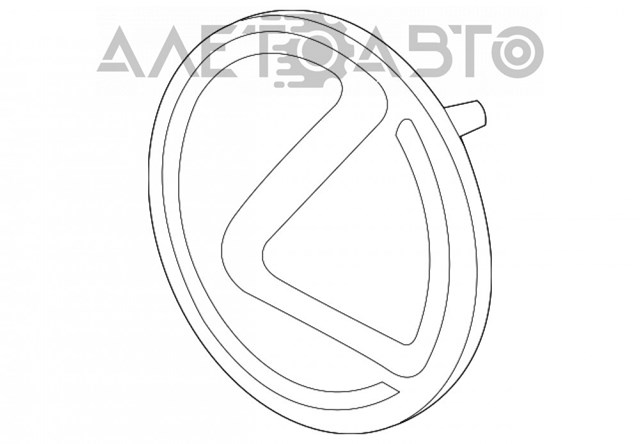 Емблема капота 5314148050 Toyota