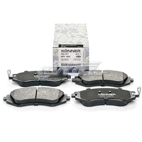 Гальмівні колодки Konner KPF1002 ціна, від 12.32 USD