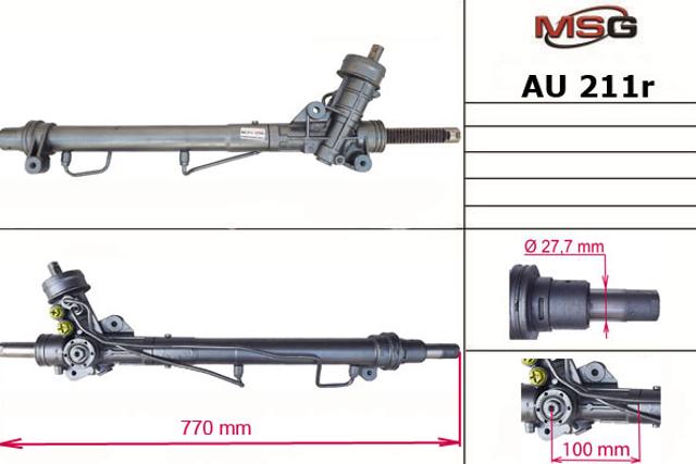 Управління рульове в зборі MSG Rebuilding AU211R ціна, від 151.99 USD