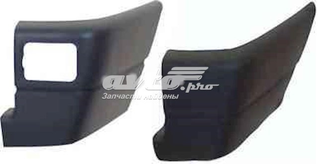 Ікло заднього бампера праве FPS FP9558962 ціна, від 22.62 USD