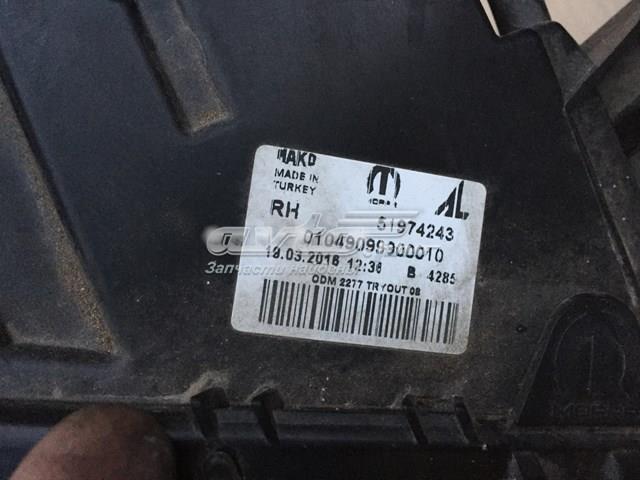 Основна фара - вставка Fiat/Alfa/Lancia 51974243 ціна, від 178.76 USD