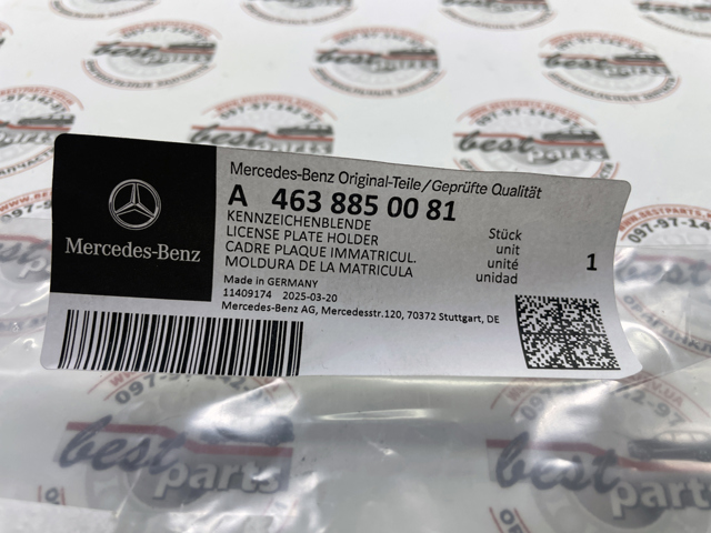  Mercedes A4638850081
