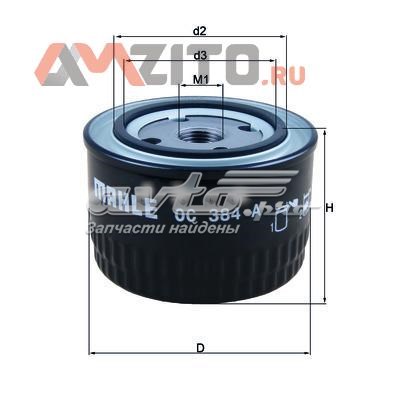 Масляний фільтр OC384A Mahle Original