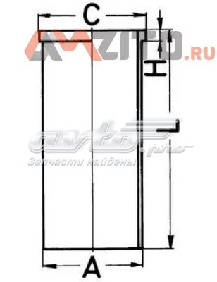 Гільза поршнева Kolbenschmidt 89404190