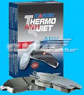 QC1080 Wagner Передні гальмівні колодки
