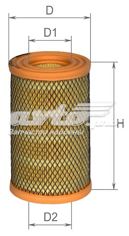 Купити AF0012 Alpha Filter Автомобільний фільтр повітря