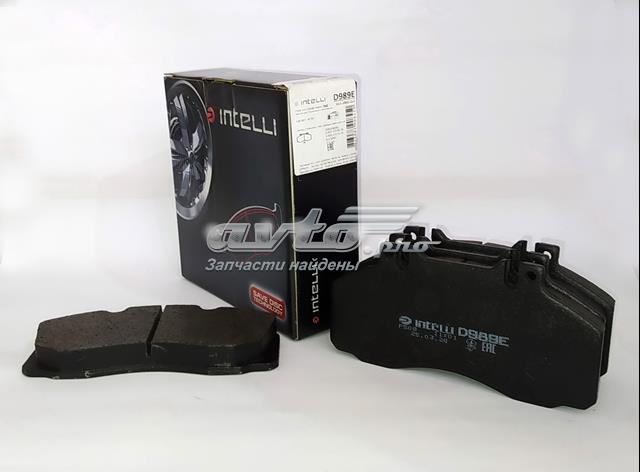 Задні дискові колодки Intelli D989E