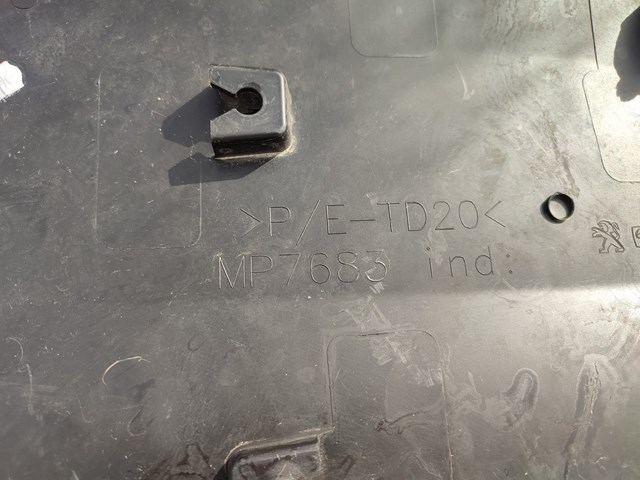 Молдинг задніх лівих дверей, нижній 9820520680 Peugeot/Citroen