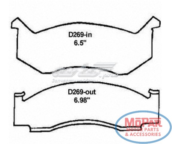 10201230 Centric Parts Передні гальмівні колодки