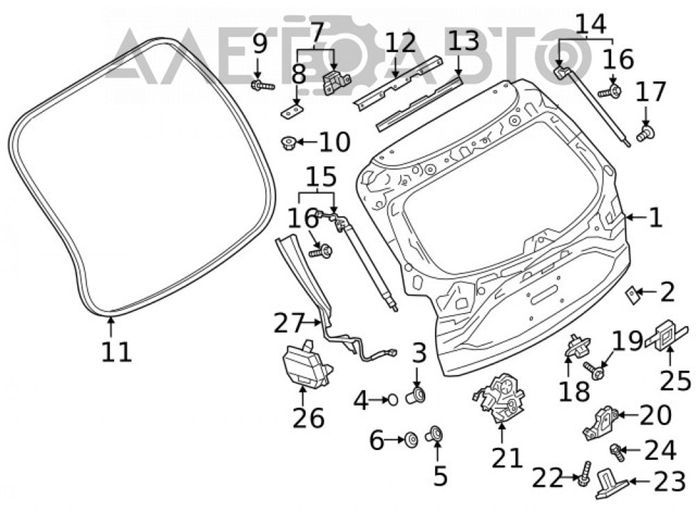  Mazda KB8A6276YA ціна, від 11.27 USD