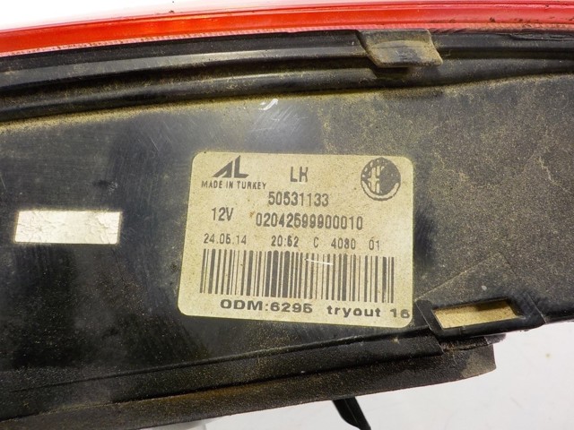Ліхтар задній лівий, внутрішній 50531133 Fiat/Alfa/Lancia